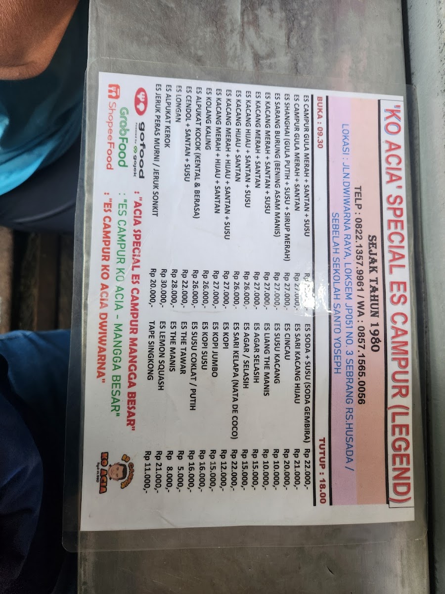 Es Campur Special Ko Acia Menu - Image 6